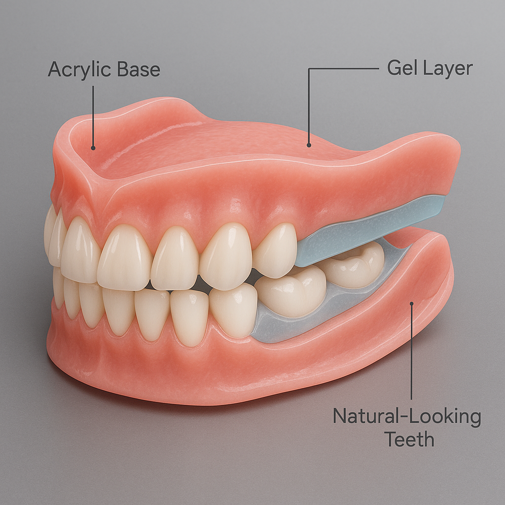 QIAWI™ GelFit Functional Dentures image QIAWI™ GelFit Functional Dentures